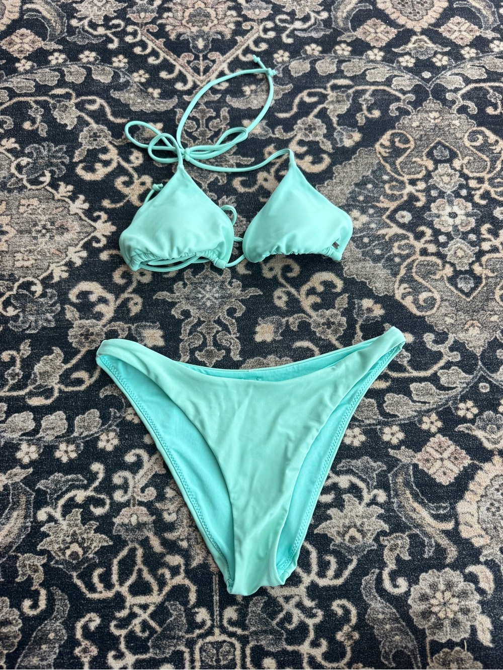 O’NEILL Saltwater Solids Bikini Set Holiday Color XS Venice Top Flamenco Bottoms